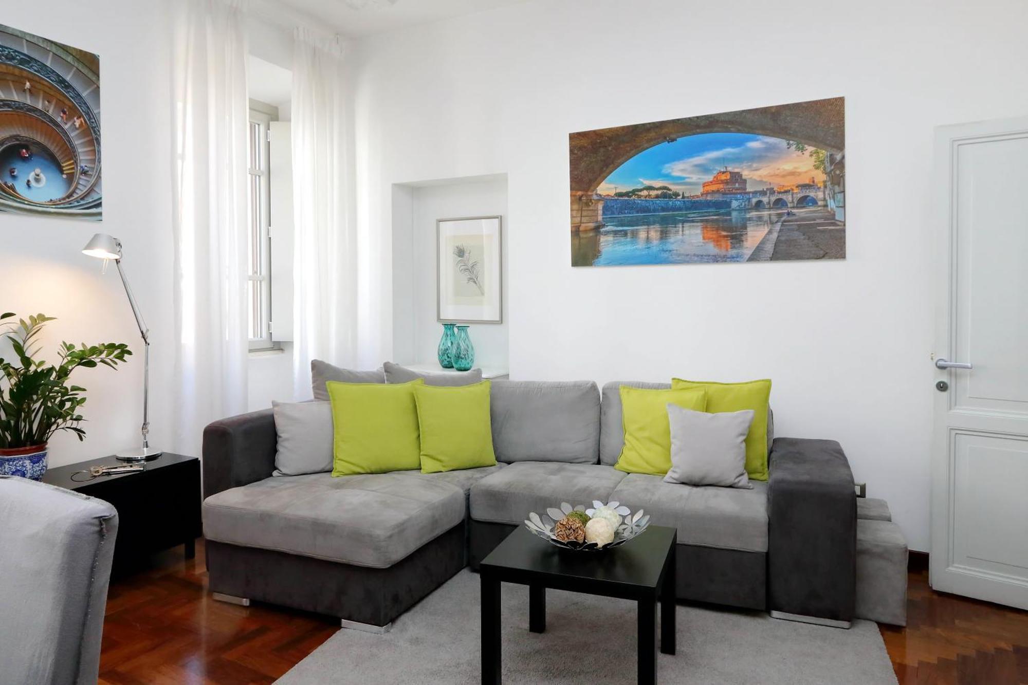 Luxury Apartment Vaticano-S'Peter Basilica - Netflix Wifi - Aircond Roma Exterior foto
